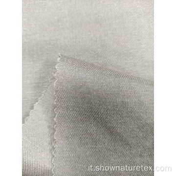Tessuto twill di lino e rayon